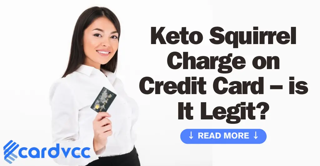 Keto Squirrel Charge on Credit Card