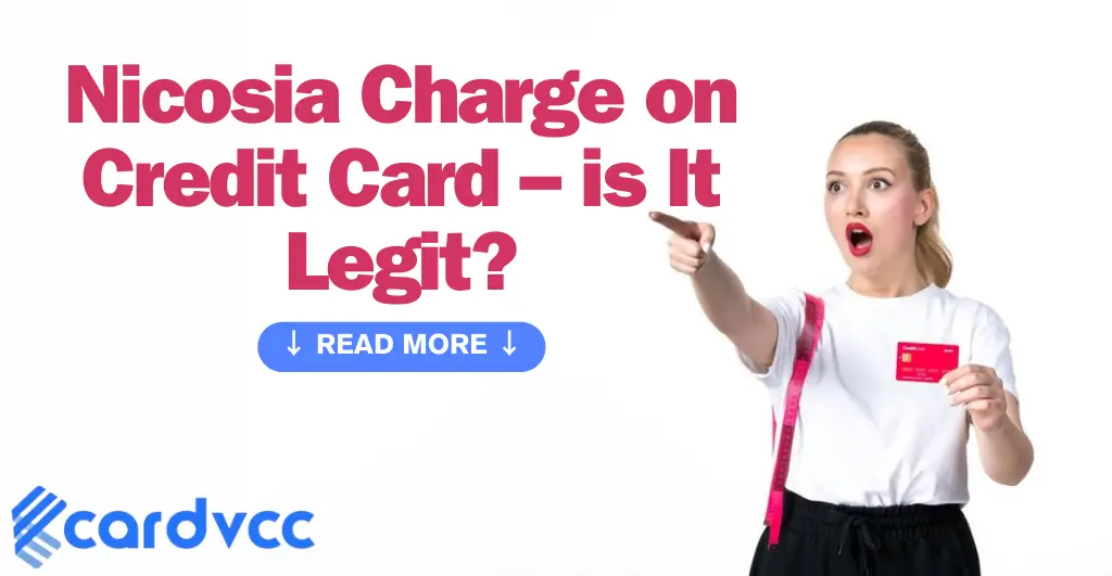 Nicosia Charge on Credit Card