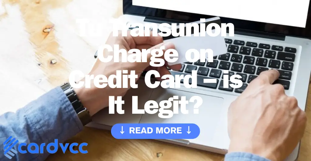 Tu Transunion Charge on Credit Card