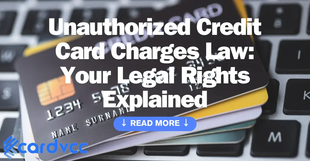 Unauthorized Credit Card Charges Law