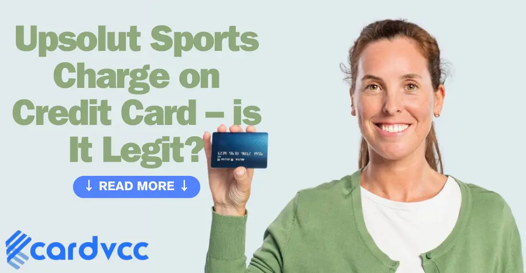 Upsolut Sports Charge on Credit Card