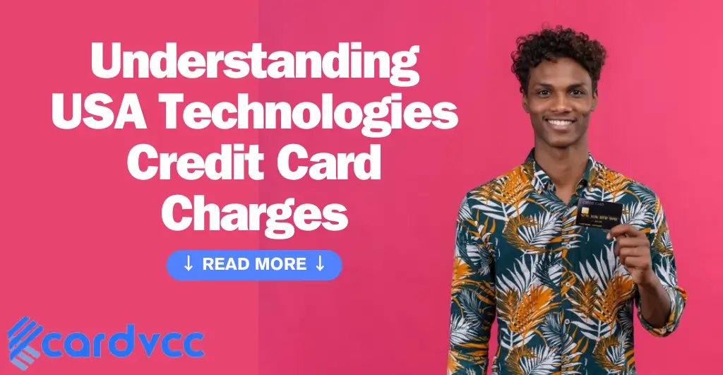 Usa Technologies Credit Card Charge