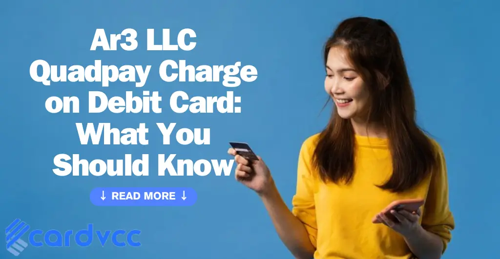 Ar3 Llc Quadpay Charge on Debit Card