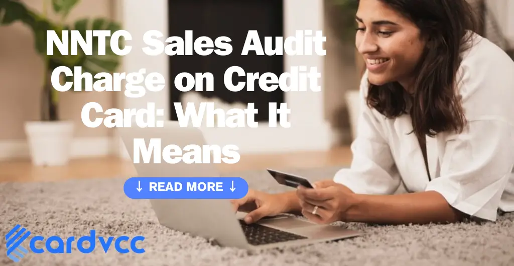 Nntc Sales Audit Charge on Credit Card