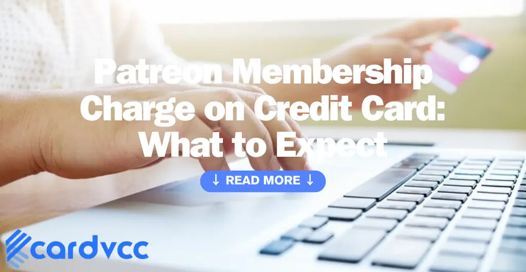 Patreon Membership Charge on Credit Card