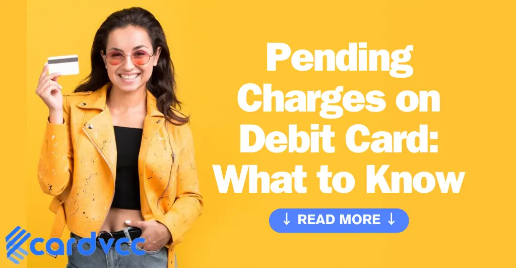 Pending Charges on Debit Card