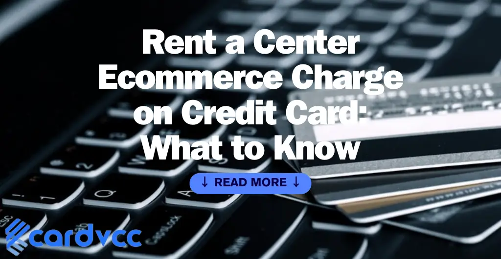 Rent a Center Ecommerce Charge on Credit Card