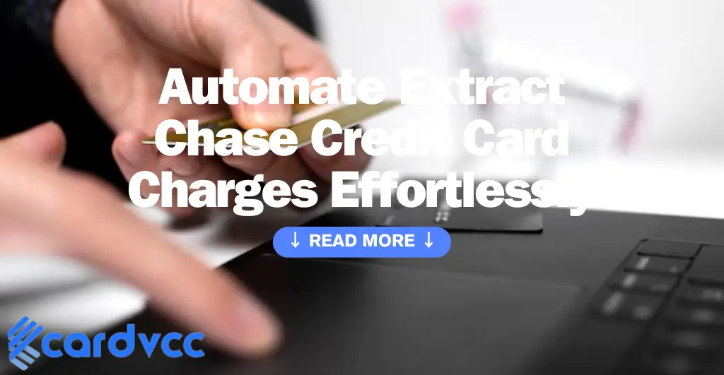 Automate Extract Chase Credit Card Charges