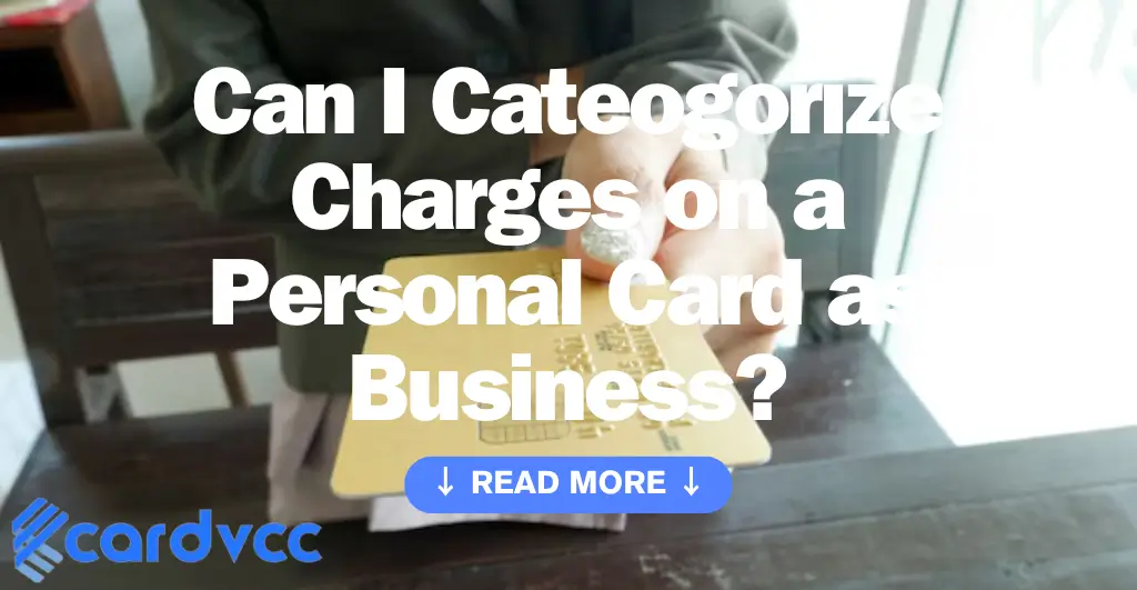 Can I Cateogorize Charges on a Personal Card as Business