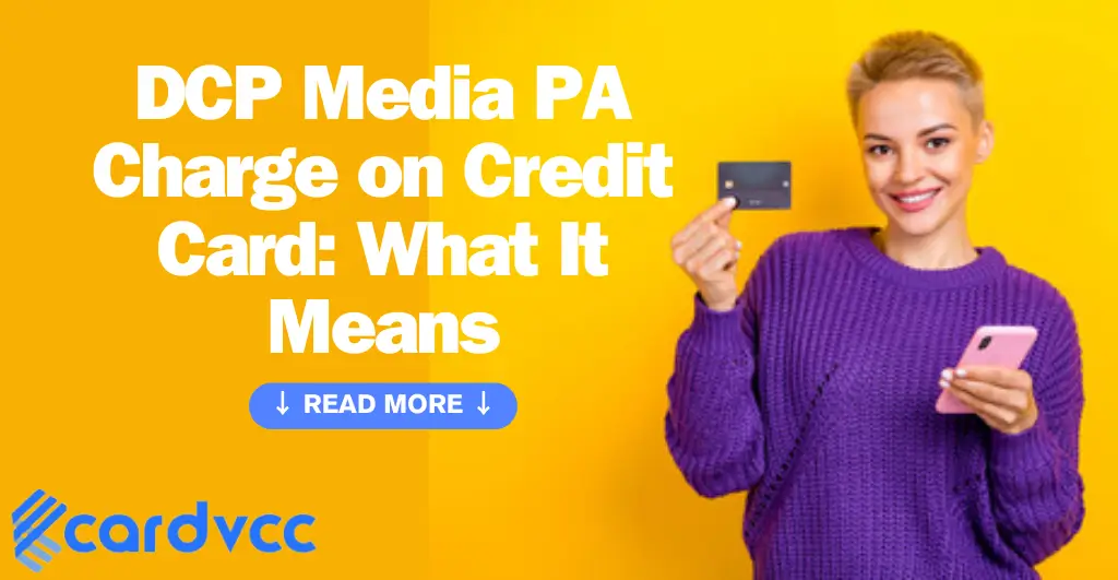 Dcp Media Pa Charge on Credit Card