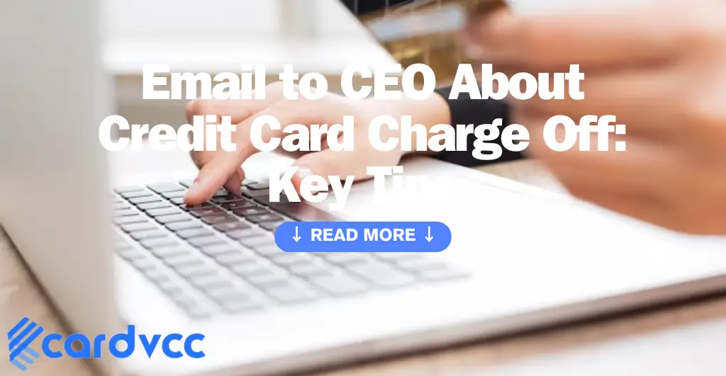 Email to Ceo About Credit Card Charge Off