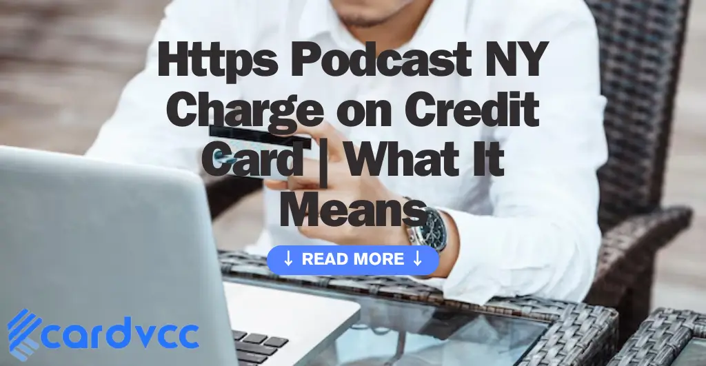 Https Podcast Ny Charge on Credit Card