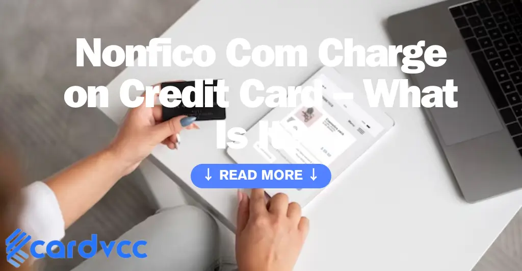 Nonfico Com Charge on Credit Card