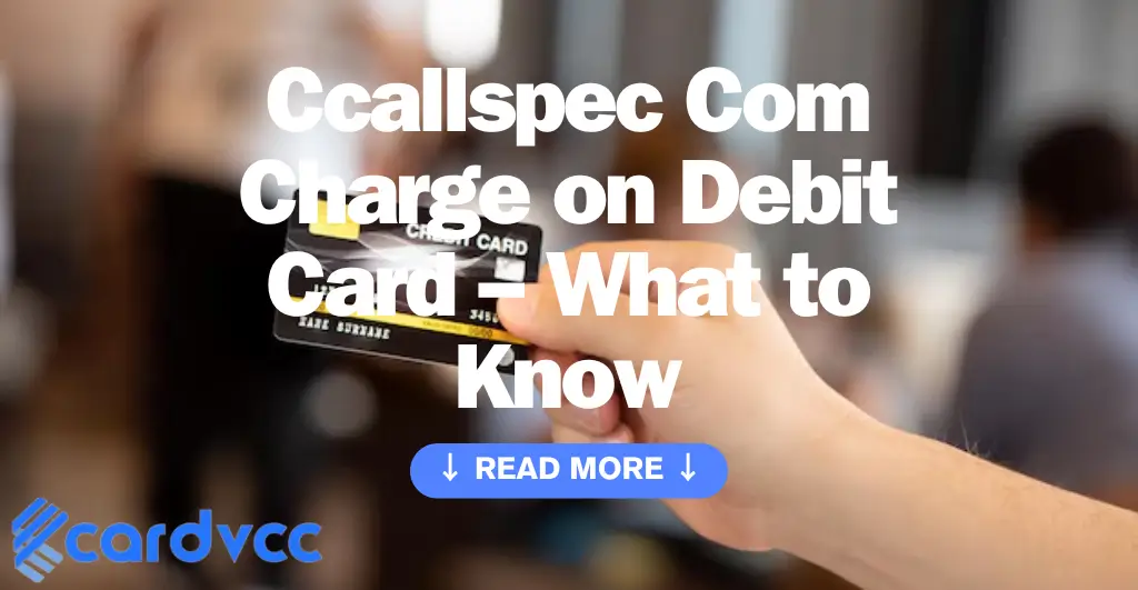 Ccallspec Com Charge on Debit Card