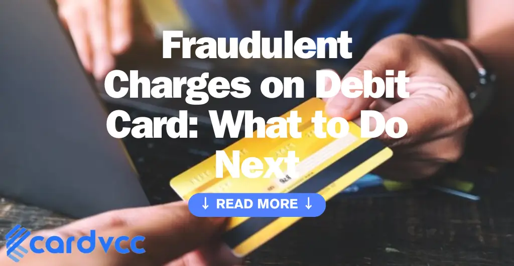 Fraudulent Charges on Debit Card