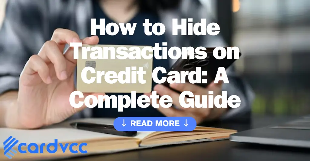 How to Hide Transactions on Credit Card