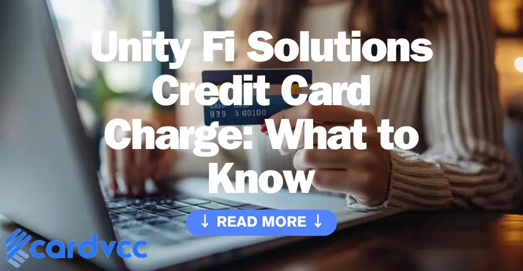 Unity Fi Solutions Credit Card Charge