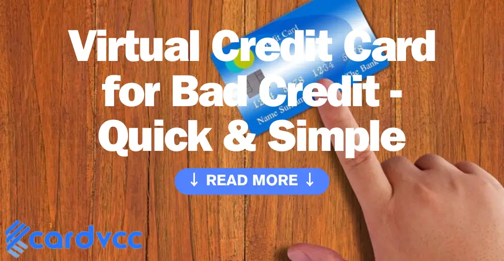 Virtual Credit Card for Bad Credit