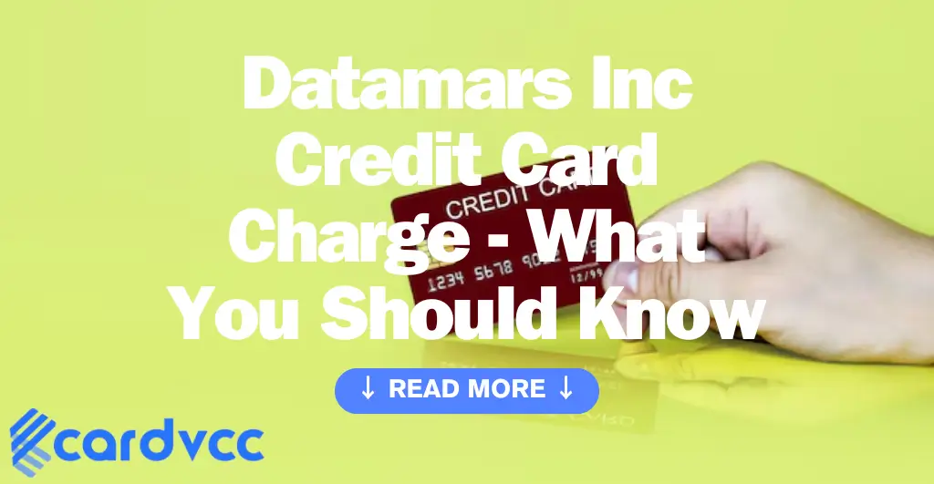 Datamars Inc Credit Card Charge