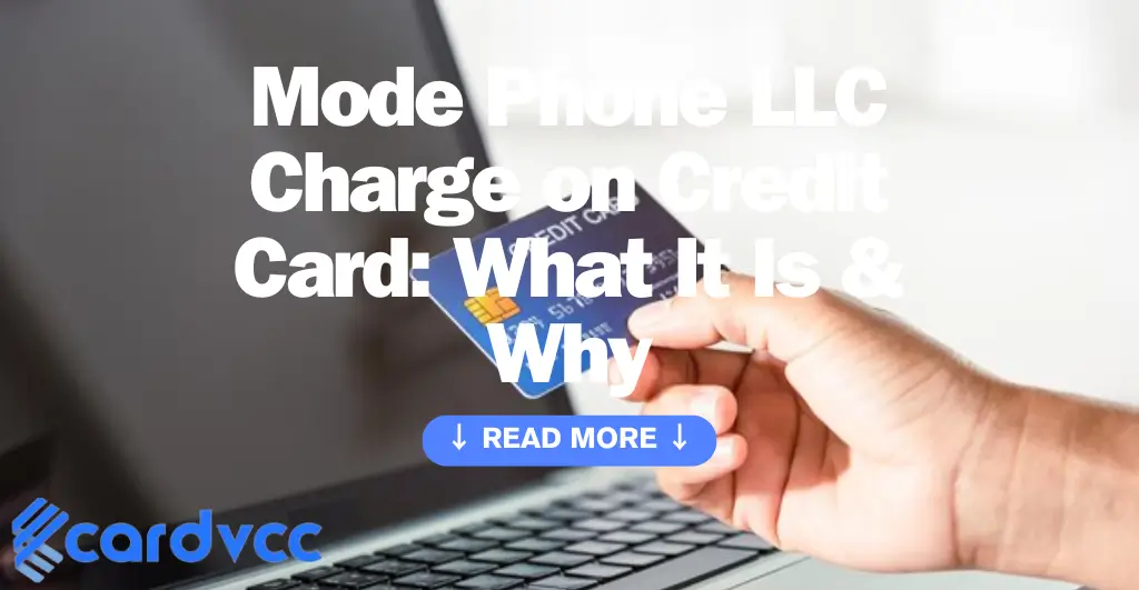 Mode Phone Llc Charge on Credit Card