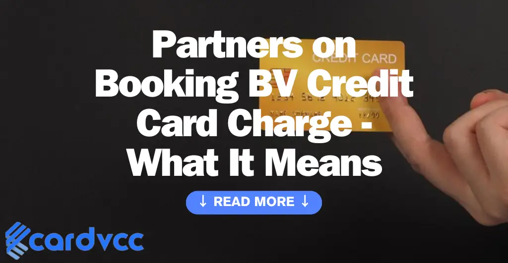 Partners on Booking Bv Credit Card Charge