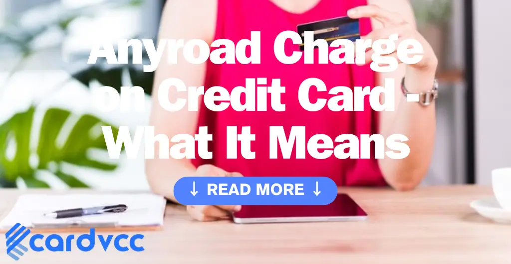 Anyroad Charge on Credit Card