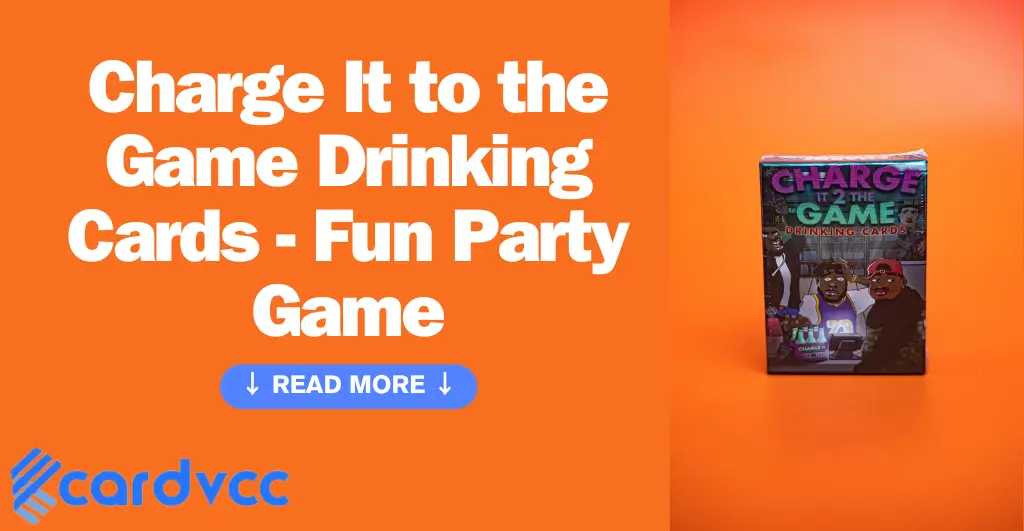 Charge It to the Game Drinking Cards