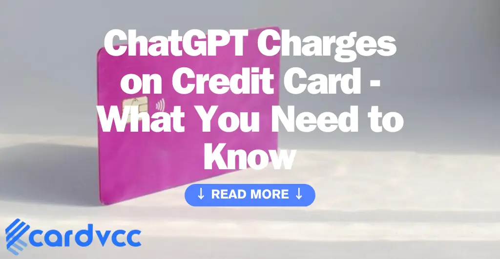 Chatgpt Charges on Credit Card