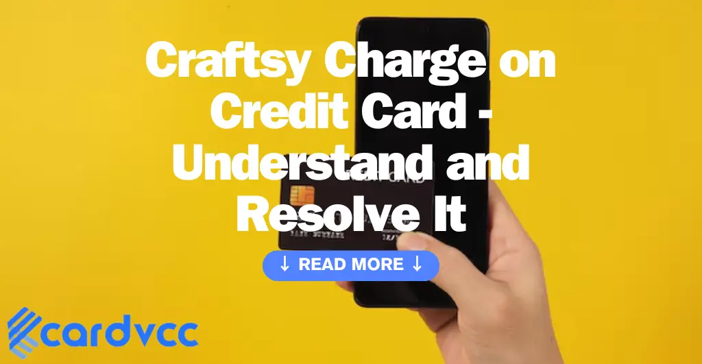 Craftsy Charge on Credit Card