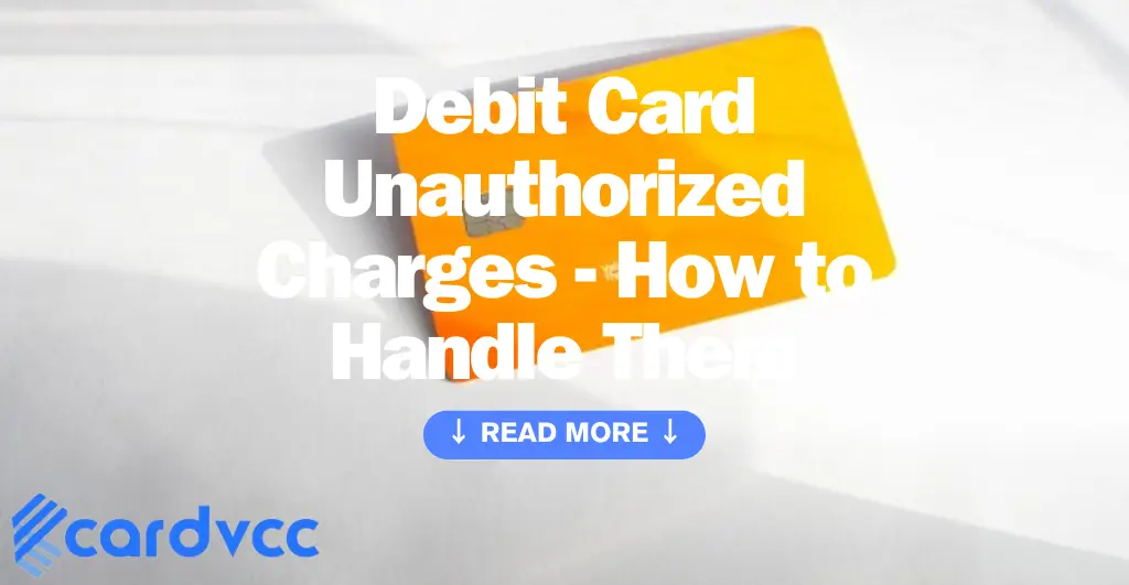 Debit Card Unauthorized Charges