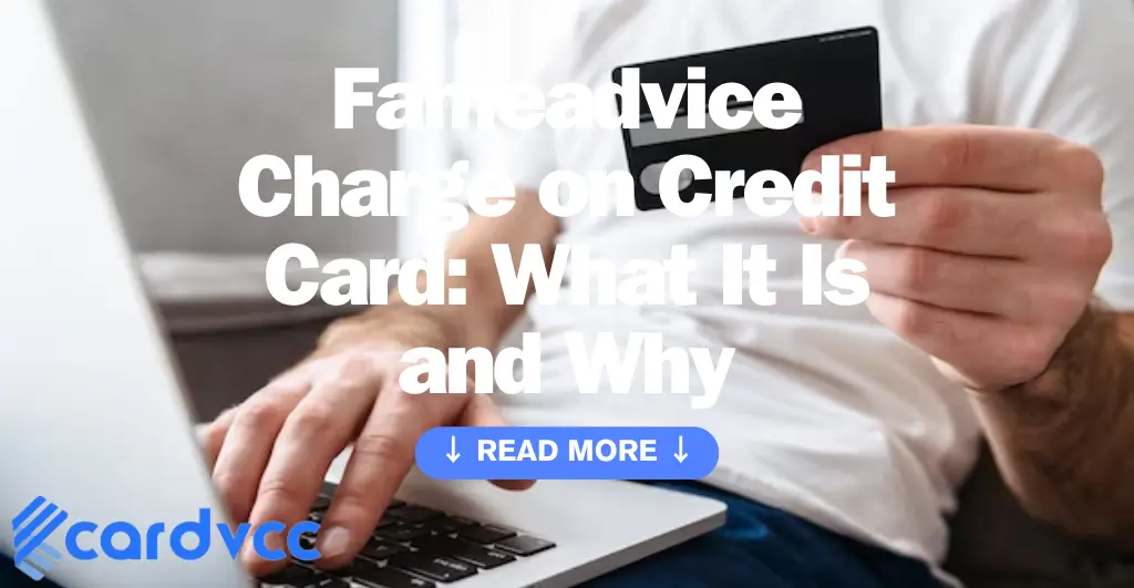 Fameadvice Charge on Credit Card