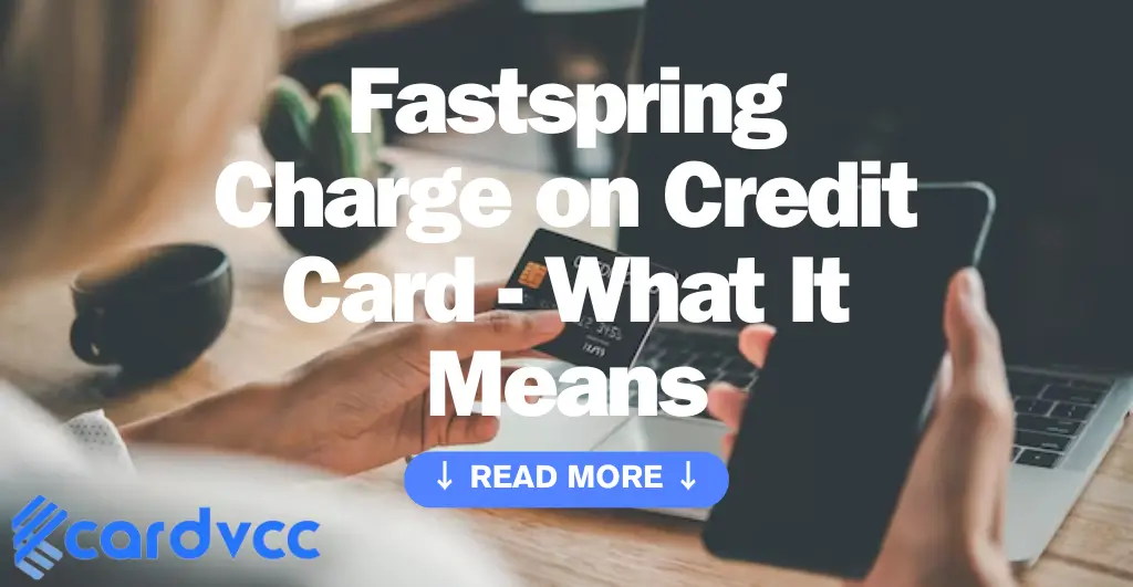 Fastspring Charge on Credit Card