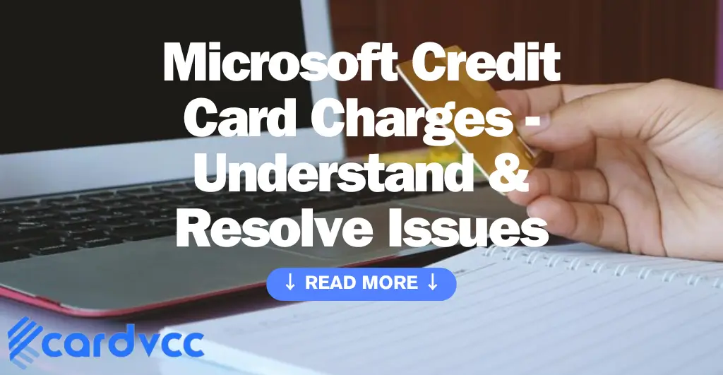 Microsoft Credit Card Charges