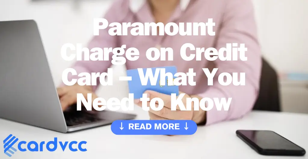 Paramount Charge on Credit Card