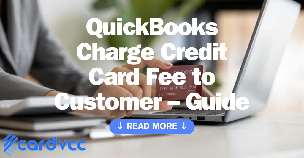 Quickbooks Charge Credit Card Fee to Customer