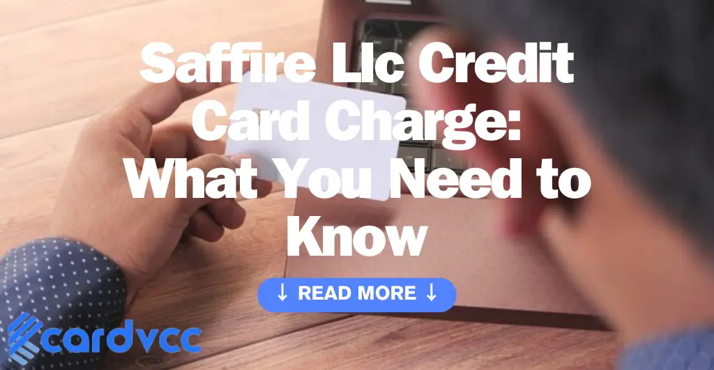 Saffire Llc Credit Card Charge