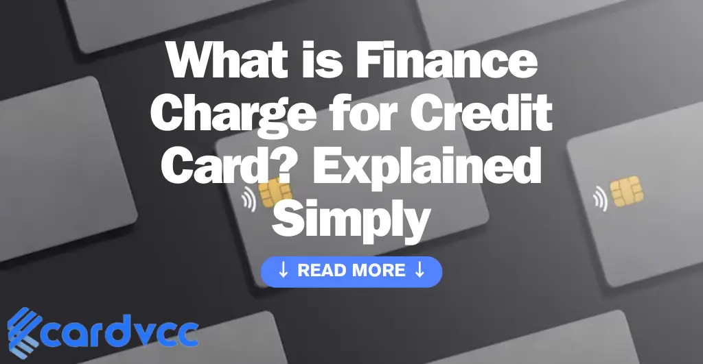 What is Finance Charge for Credit Card