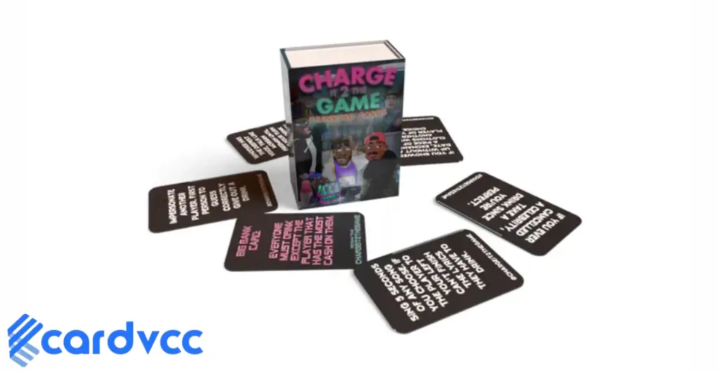 charge it to the game drinking cards printable