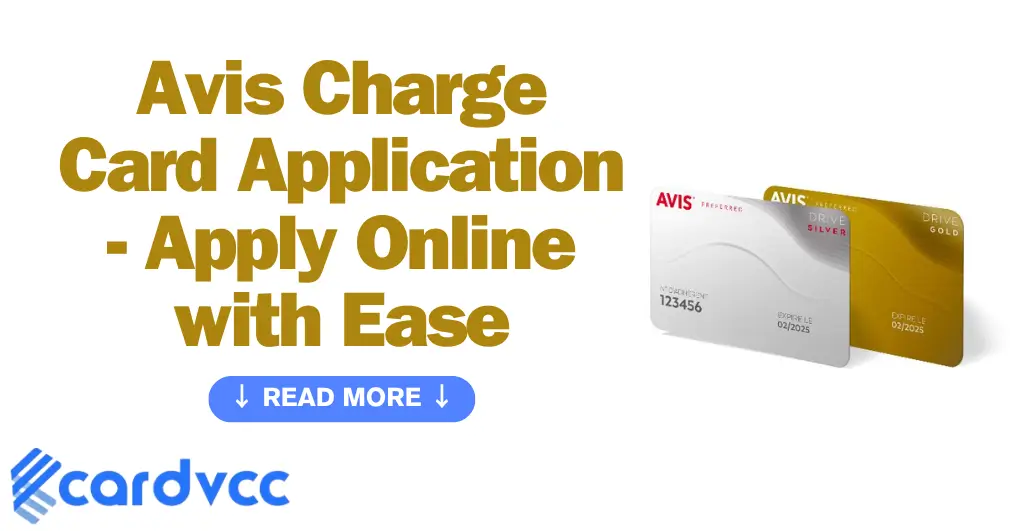 Avis Charge Card Application