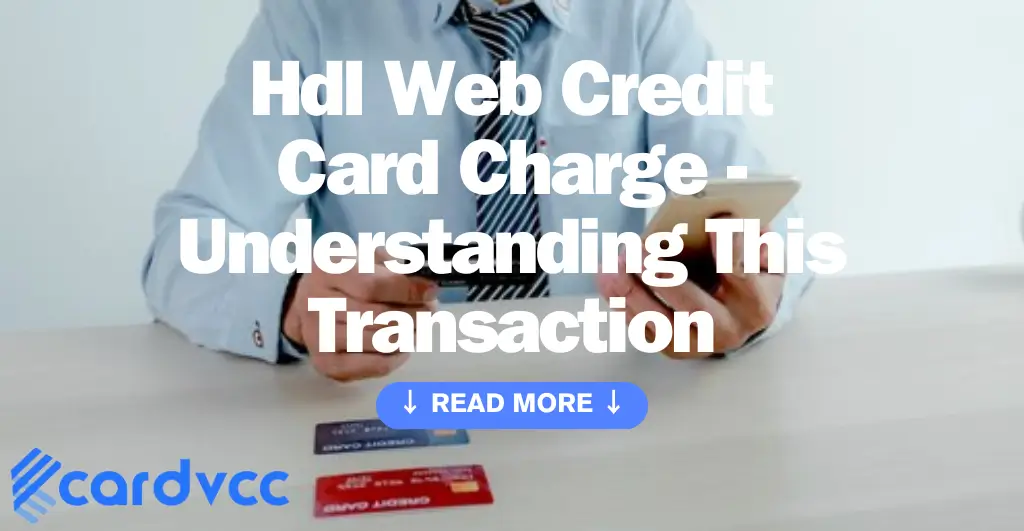 Hdl Web Credit Card Charge