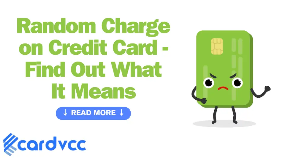 Random Charge on Credit Card