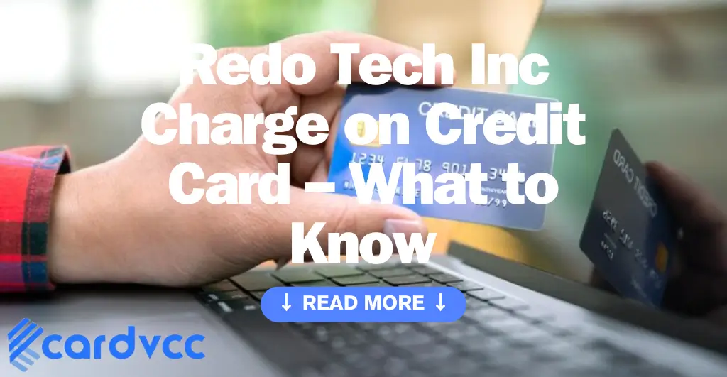 Redo Tech Inc Charge on Credit Card