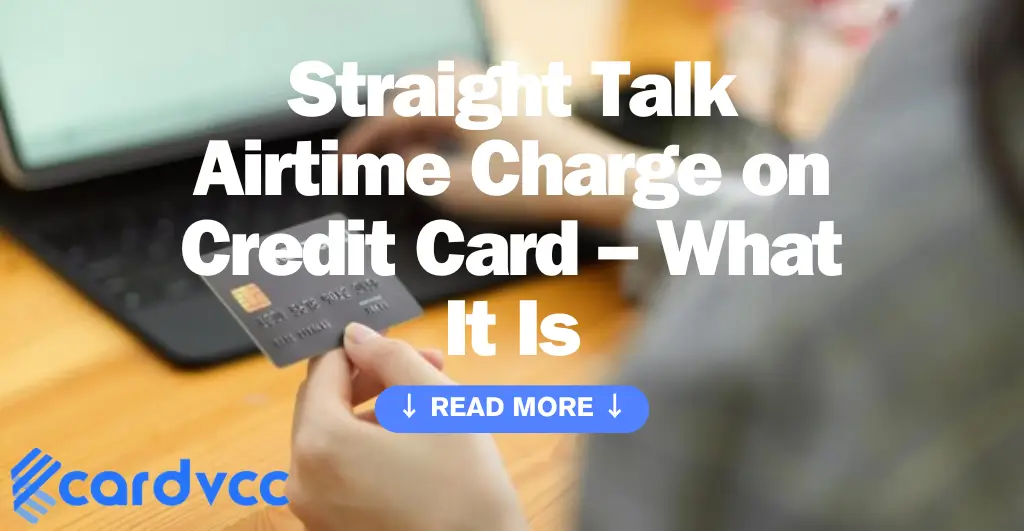 Straight Talk Airtime Charge on Credit Card