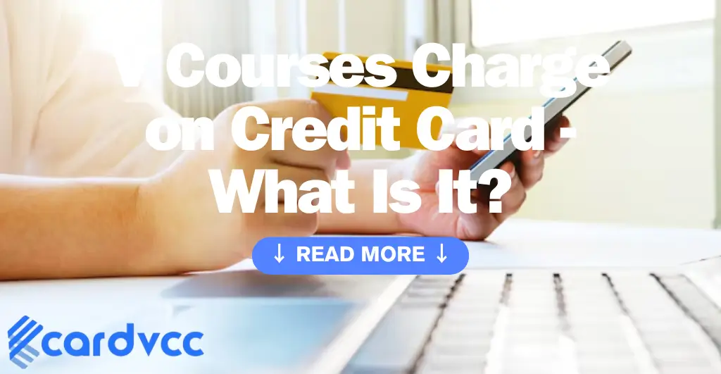 V Courses Charge on Credit Card