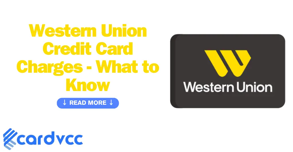 Western Union Credit Card Charges