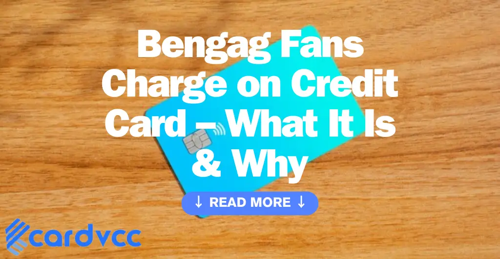 Bengag Fans Charge on Credit Card