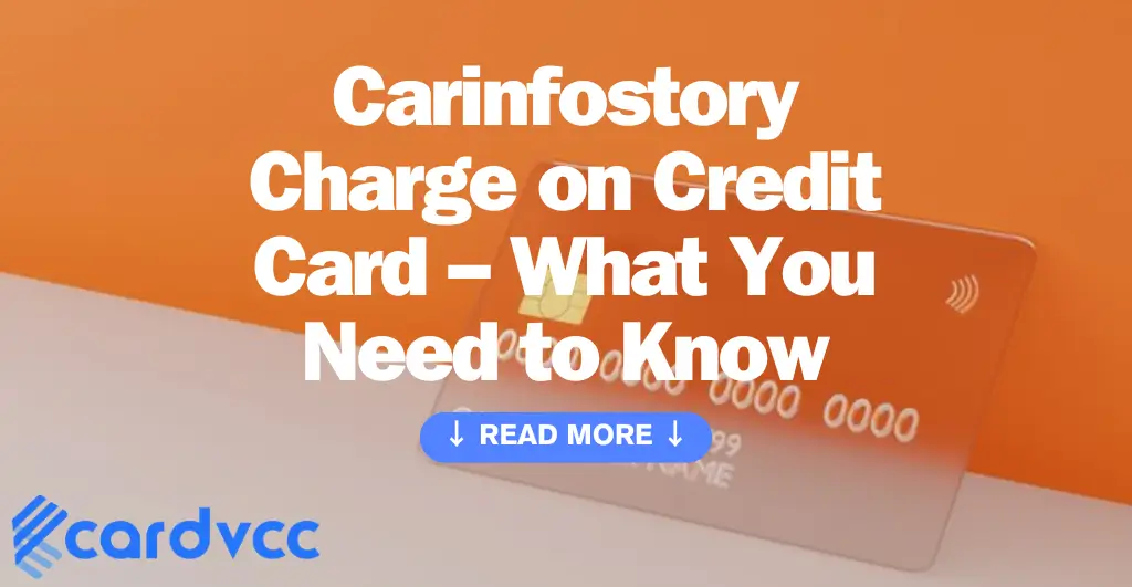 Carinfostory Charge on Credit Card