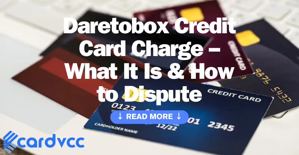 Daretobox Credit Card Charge