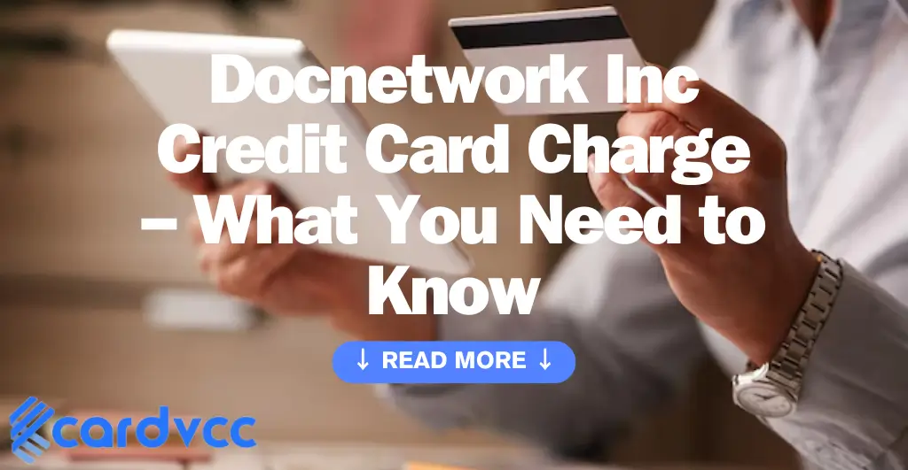 Docnetwork Inc Credit Card Charge