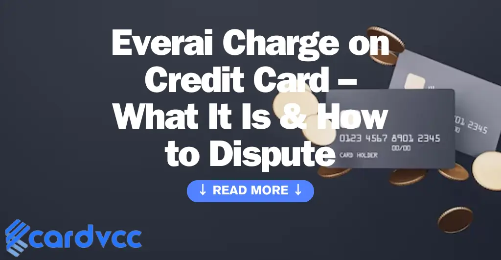 Everai Charge on Credit Card